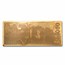 1 gram Gold Aurum Note - One Thousand Mg (2022 Bison, 24K)