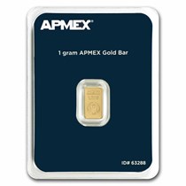 Buy 1 gram Gold Bar - APMEX (TEP) | APMEX