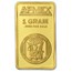 1 gram Gold Bar - APMEX