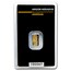 1 gram Gold Bar - Argor-Heraeus KineBar Design (In Assay)