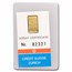 1 gram Gold Bar - Credit Suisse (In Assay)