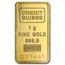 1 gram Gold Bar - Credit Suisse Statue of Liberty (Classic Assay)