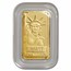 1 gram Gold Bar - Credit Suisse Statue of Liberty (New Assay)
