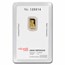 1 gram Gold Bar - Credit Suisse Statue of Liberty (New Assay)