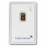 1 gram Gold Bar - Credit Suisse Statue of Liberty (New Assay)