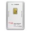 1 gram Gold Bar - Credit Suisse Statue of Liberty (New Assay)