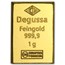 1 gram Gold Bar - Degussa (No Assay)