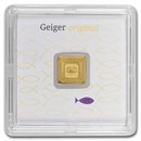 1 gram Gold Bar - Geiger Edelmetalle (Christian Edition w/Assay)