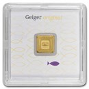 1 gram Gold Bar - Geiger Edelmetalle (Christian Edition w/Assay) 1 gram Gold Bar - Geiger Edelmetalle (Christian Edition w/Assay)