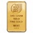 1 gram Gold Bar - Holy Land Mint Am Israel Chai (In Assay)