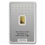 1 gram Gold Bar - Holy Land Mint Dove of Peace (In Assay)