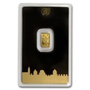 1 gram Gold Bar - Holy Land Mint Dove of Peace (In Assay)