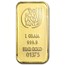 1 gram Gold Bar - Holy Land Mint Dove of Peace (Vintage Assay)