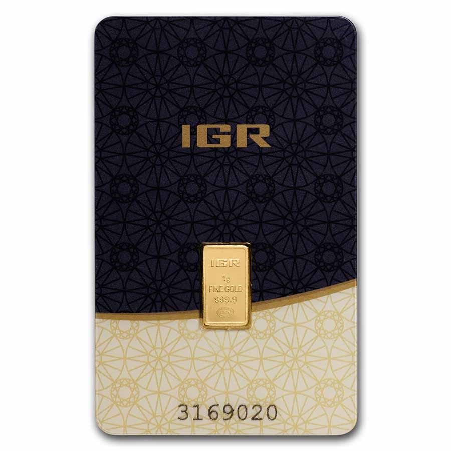 1 gram Gold Bar - Istanbul Gold Refinery (New Assay)