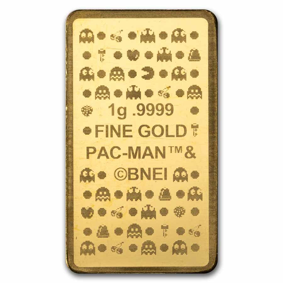 1 gram Gold Bar - PAC-MAN 45th Anniversary in TEP | eBay