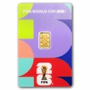 1 gram Gold Bar - PAMP FIFA 2026 World Cup (w/Assay & Sleeve)