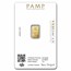 1 gram Gold Bar - PAMP Lady Fortuna VERISCAN™ (In Assay)