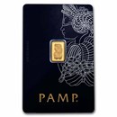 1 gram Gold Bar - PAMP Lady Fortuna VERISCAN™ (In Assay)