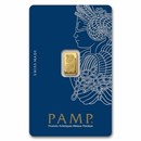 1 gram Gold Bar - PAMP Lady Fortuna VERISCAN™ (In Assay)