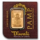 1 gram Gold Bar - PAMP Suisse Diwali Multigram+25 (In Assay)