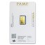 1 gram Gold Bar - PAMP Suisse Lady Fortuna Veriscan® (In Assay)