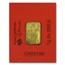 1 gram Gold Bar - PAMP Suisse Lunar Monkey Multigram+8 (In Assay)