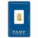 1 gram Gold Bar - PAMP Suisse Rosa (In Assay)