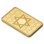 1 gram Gold Bar - PAMP Suisse Star of David