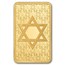 1 gram Gold Bar - PAMP Suisse Star of David