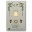 1 gram Gold Bar - PAMP Suisse Una & The Lion (In Assay w/ Sleeve)