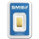1 gram Gold Bar - Sunshine Minting Mint Mark SI (In TEP)