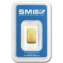 1 gram Gold Bar - Sunshine Minting New Design (In TEP Packaging)