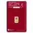 1 gram Gold Bar - The Perth Mint Oriana (In Assay)