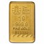 1 gram Gold Bar - The Royal Mint Britannia (Henna, In Assay)