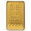 1 gram Gold Bar - The Royal Mint Britannia (Henna, In Assay)