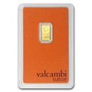 1 gram Gold Bar - Valcambi (In Assay)