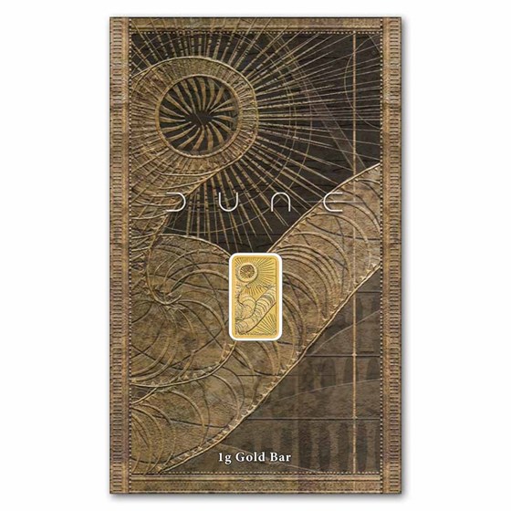 1 gram Gold Dune Bar-The Perth Mint (In Assay)