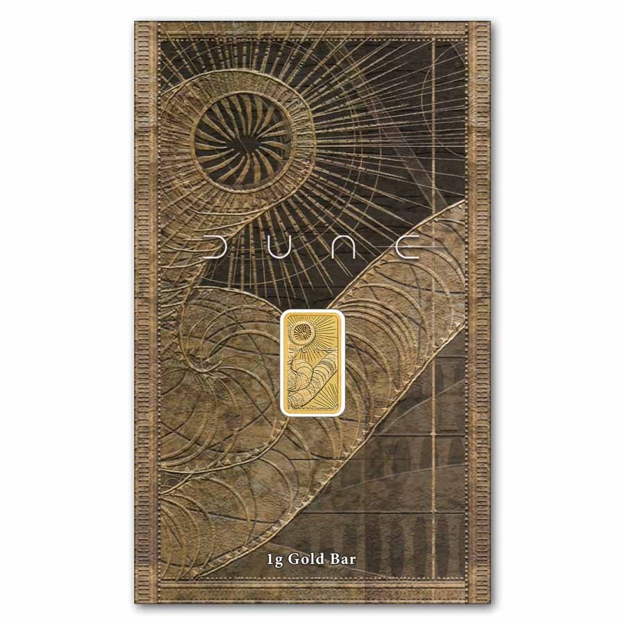 1 gram Gold Dune Bar-The Perth Mint (In Assay)