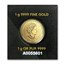 1 gram Gold Maple Leaf - Maplegram 25™ (In Assay, Random Year)