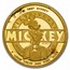1 gram Gold Round - Steamboat Willie (Rarities Mint)