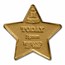 1 gram Gold Star - South Korea (Christmas Assay)