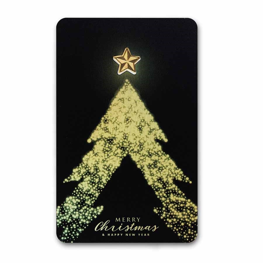 1 gram Gold Star - South Korea (Christmas Assay)