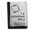 1 gram Palladium Bar - Secondary Market