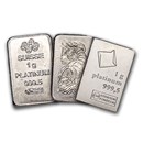 1 gram Platinum Bar - Secondary Market