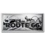 1 gram Silver Foil Note - Route 66
