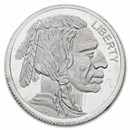 1 gram Silver Round - Buffalo/Indian Head