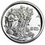 1 gram Silver Round - Mini-American Eagle