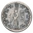 1 gram Silver Round - Old World Style Egyptian God Montu