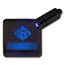 1 gram Silver Square - Geiger Edelmetalle (Encapsulated w/Assay)