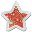 1 gram Silver Star - 2023 Merry Christmas Ornament (Colorized)